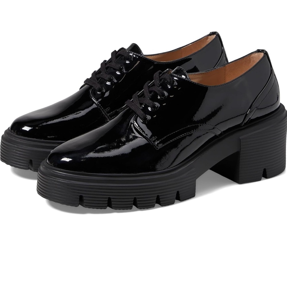 Stuart Weitzman Soho Leather Derby Shoes (NEW)